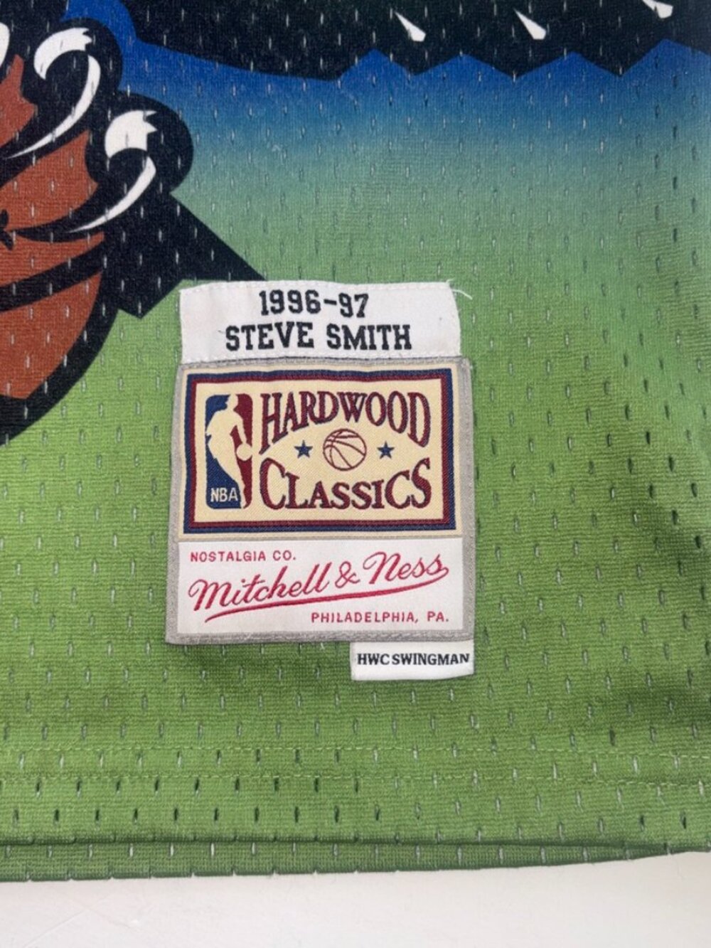 Mitchell & Ness Atlanta Hawks Steve Smith 96-97 Jersey Classics Kid S (8) - Picture 3 of 8